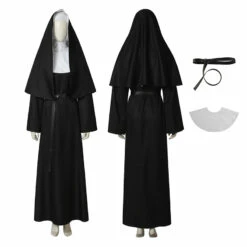 Female Demonic Uniform Black Halloween Suit