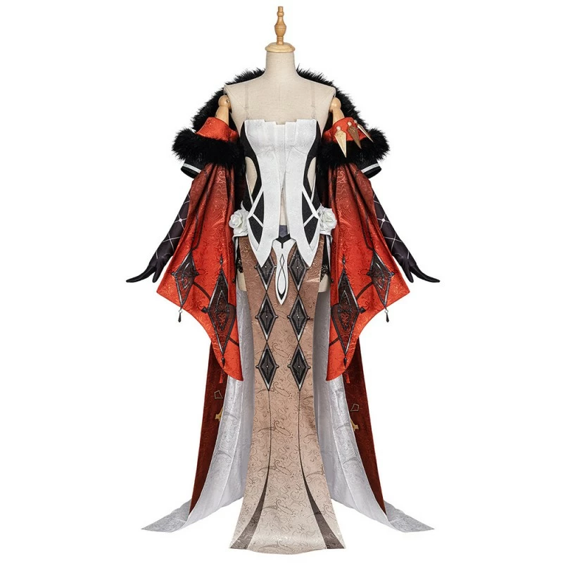 La Signora Costume Genshin Impact Cosplay Suit 3 La Signora Costume Genshin Impact Cosplay Suit