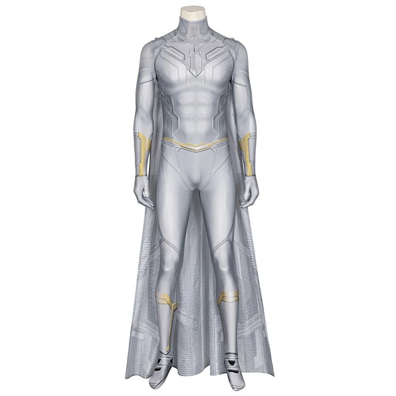 White Vision Costume 2021 WandaVision Jumpsuit New Wanda Maximoff Scarlet Witch Suit 3 White Vision Costume 2021 WandaVision Jumpsuit New Wanda Maximoff Scarlet Witch Suit