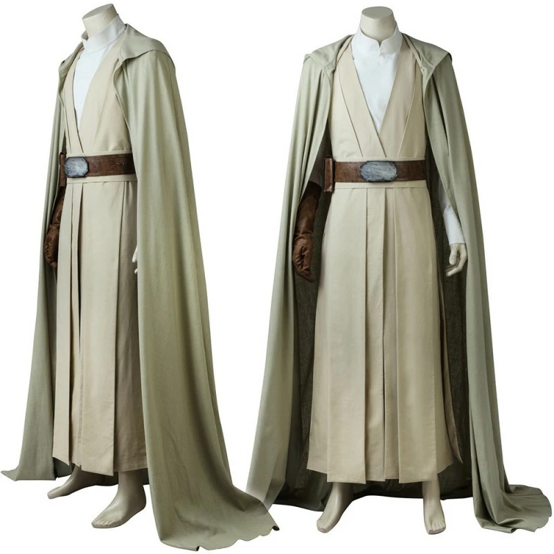Star Wars 8 The Last Jedi Costumes Luke Skywalker Cosplay Costume 4 Star Wars 8 The Last Jedi Costumes Luke Skywalker Cosplay Costume - Image 2