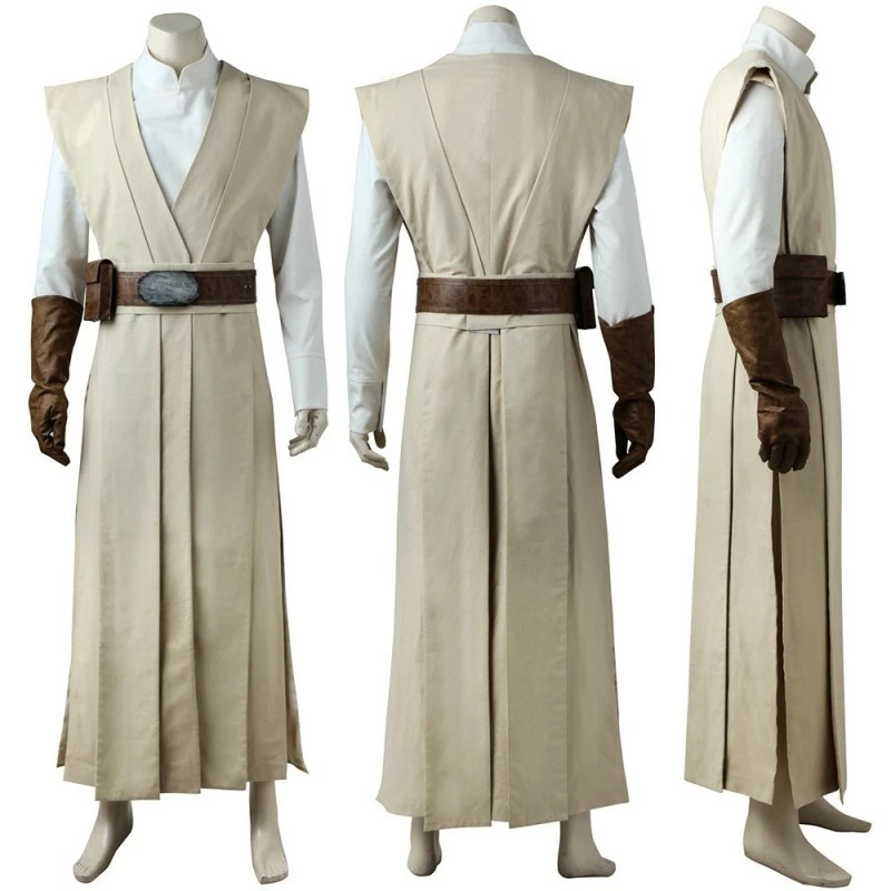 Star Wars 8 The Last Jedi Costumes Luke Skywalker Cosplay Costume 5 Star Wars 8 The Last Jedi Costumes Luke Skywalker Cosplay Costume - Image 3