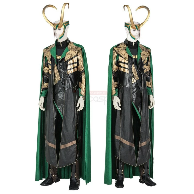 Loki Costume Deluxe 2021 TV Loki Laufeyson Armor Cosplay Suit 5 Loki Costume Deluxe 2021 TV Loki Laufeyson Armor Cosplay Suit - Image 3