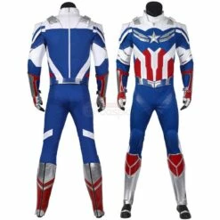 2021 Captain America Sam Wilson Costume New The Falcon And The Winter Soldier Cosplay Suit -DreamSuit Store 02 800x800 6