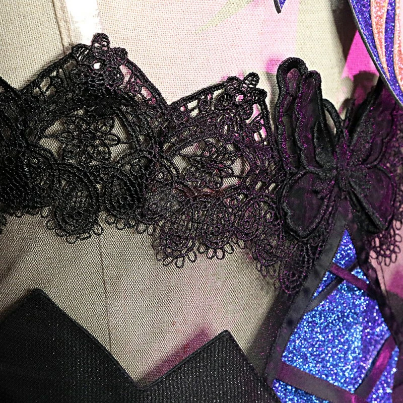 Genshin Impact Keqing Opulent Splendor Cosplay Costumes 7 Genshin Impact Keqing Opulent Splendor Cosplay Costumes - Image 5