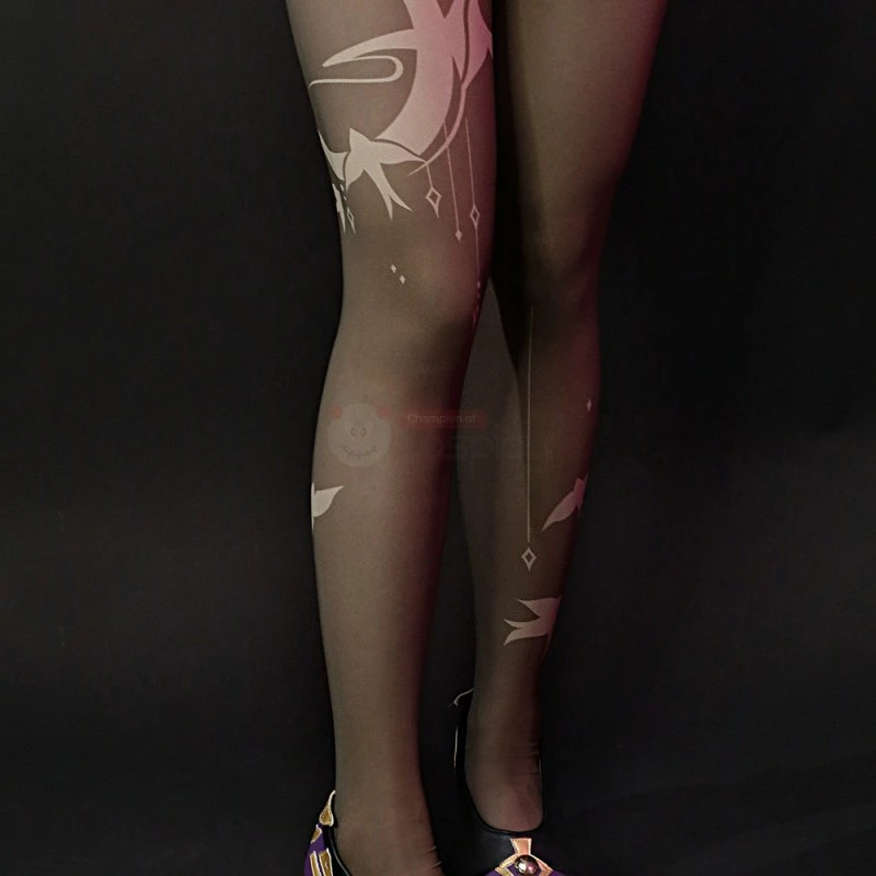 Genshin Impact Keqing Opulent Splendor Cosplay Costumes 14 Genshin Impact Keqing Opulent Splendor Cosplay Costumes - Image 12