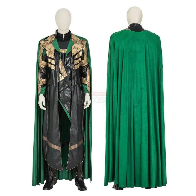 Loki Costume Deluxe 2021 TV Loki Laufeyson Armor Cosplay Suit 6 Loki Costume Deluxe 2021 TV Loki Laufeyson Armor Cosplay Suit - Image 4