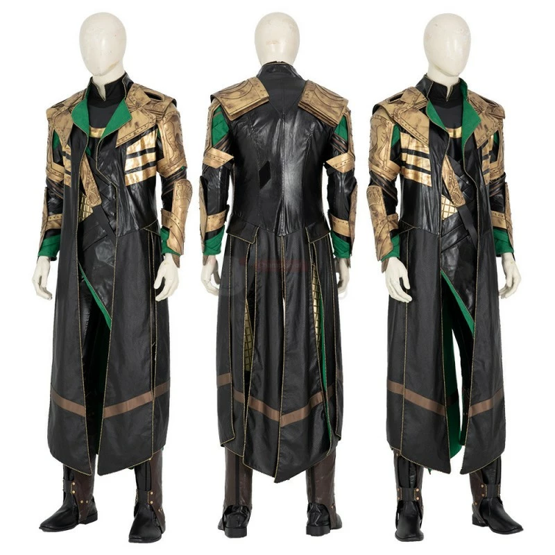 Loki Costume Deluxe 2021 TV Loki Laufeyson Armor Cosplay Suit 7 Loki Costume Deluxe 2021 TV Loki Laufeyson Armor Cosplay Suit - Image 5