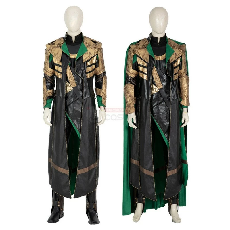 Loki Costume Deluxe 2021 TV Loki Laufeyson Armor Cosplay Suit 8 Loki Costume Deluxe 2021 TV Loki Laufeyson Armor Cosplay Suit - Image 6