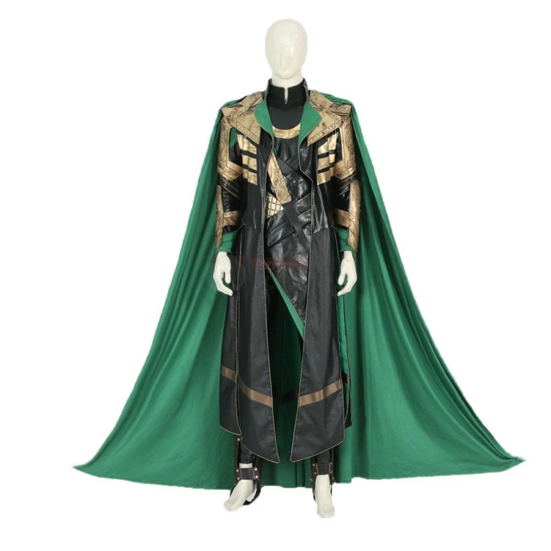 Loki Costume Deluxe 2021 TV Loki Laufeyson Armor Cosplay Suit 10 Loki Costume Deluxe 2021 TV Loki Laufeyson Armor Cosplay Suit - Image 8