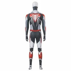 2023 Spiderman PS4 White Armor Jumpsuit Cosplay Costume -DreamSuit Store 1 4 800x800 5
