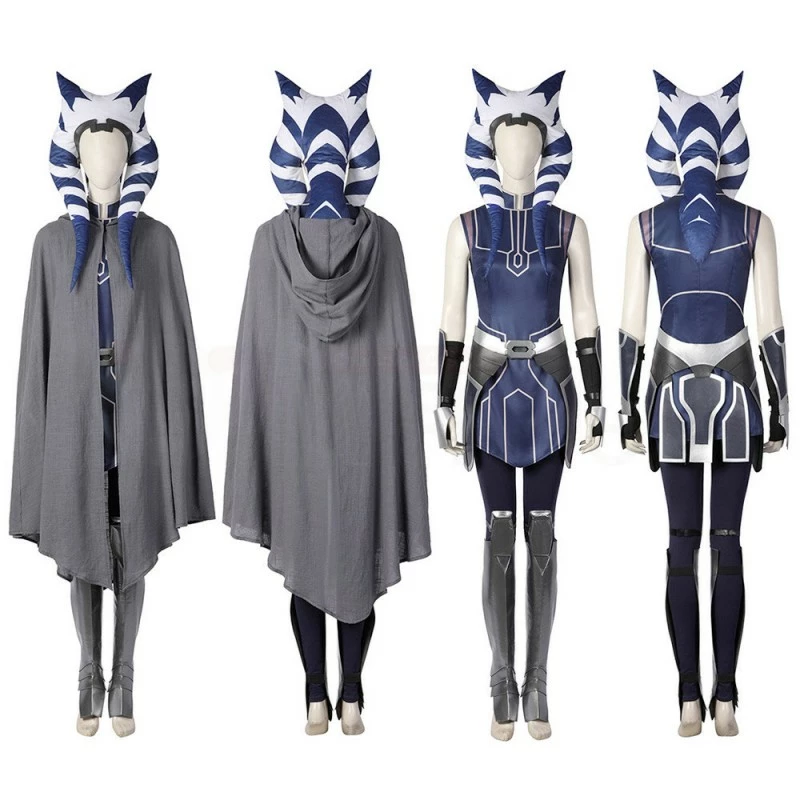 Star Wars The Clone Wars Ahsoka Tano Cosplay Costumes 4 Star Wars The Clone Wars Ahsoka Tano Cosplay Costumes - Image 2