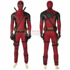 Deadpool 2 Costume Wade Wilson Deadpool Cosplay Costume Full Set -DreamSuit Store 1 800x800 164