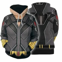 Black Widow Natasha Romanoff Halloween Sweatshirts Unisex 3D Printed Hoodie