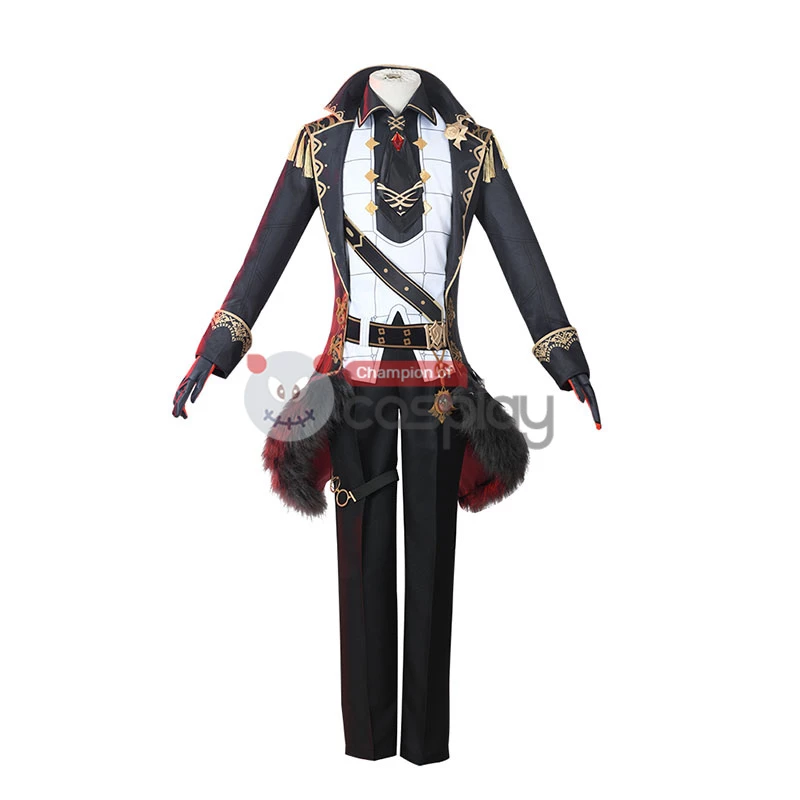 Diluc Costume Genshin Impact Cosplay Costumes 4 Diluc Costume Genshin Impact Cosplay Costumes - Image 2