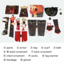 Genshin Impact Kaedehara Kazuha Cosplay Costume -DreamSuit Store 10 800x800 114