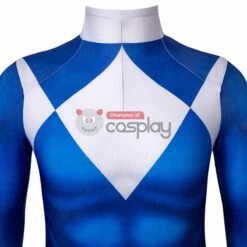 Blue Ranger Jumpsuit Mighty Morphin Power Rangers Cosplay Suit For Kids -DreamSuit Store 10 800x800 175