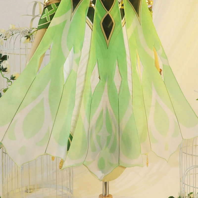 Genshin Impact Nahida Cosplay Costume Lesser Lord Dress 18 Genshin Impact Nahida Cosplay Costume Lesser Lord Dress - Image 16