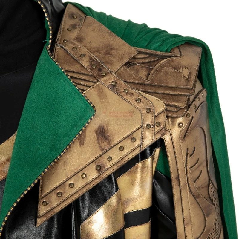 Loki Costume Deluxe 2021 TV Loki Laufeyson Armor Cosplay Suit 20 Loki Costume Deluxe 2021 TV Loki Laufeyson Armor Cosplay Suit - Image 18