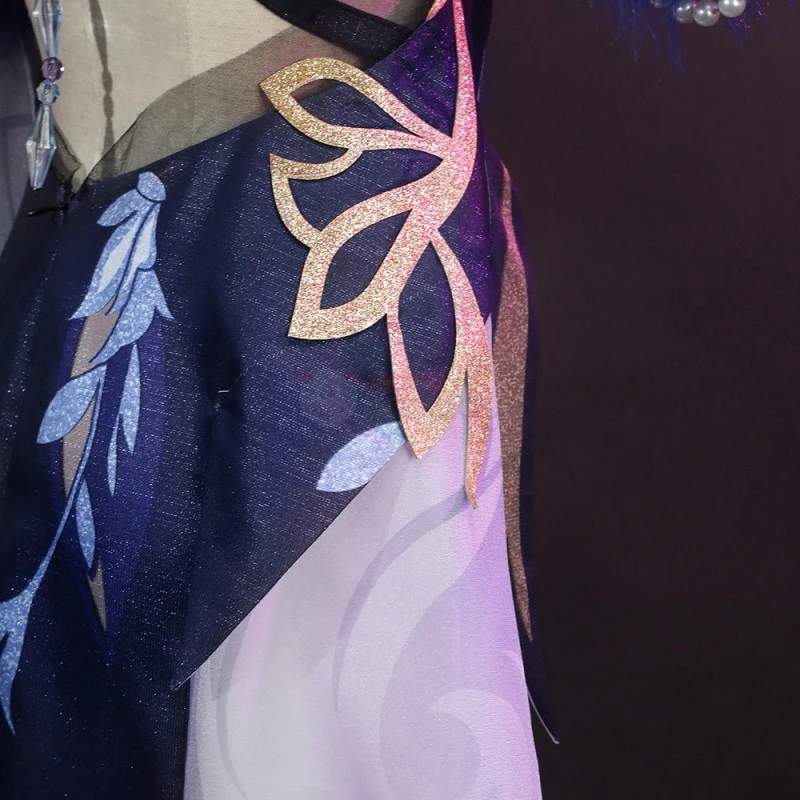 Genshin Impact Ningguang Orchid's Evening Gown Cosplay Costumes 14 Genshin Impact Ningguang Orchid's Evening Gown Cosplay Costumes - Image 12