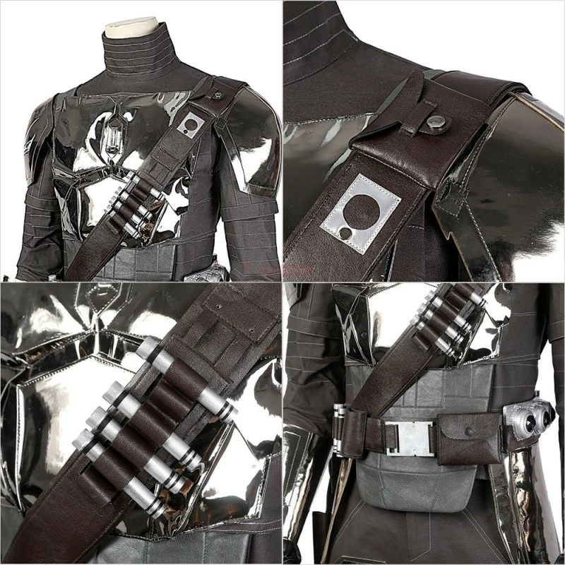 The Mandalorian Season 2 Cosplay Costume Halloween Outfit 17 The Mandalorian Season 2 Cosplay Costume Halloween Outfit - Image 15