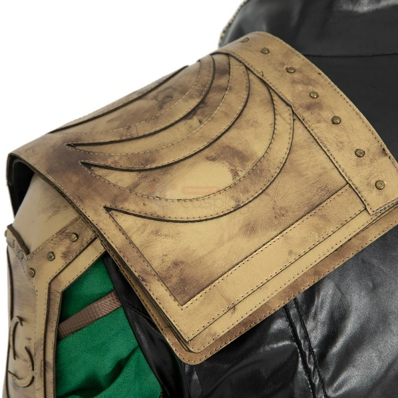 Loki Costume Deluxe 2021 TV Loki Laufeyson Armor Cosplay Suit 18 Loki Costume Deluxe 2021 TV Loki Laufeyson Armor Cosplay Suit - Image 16