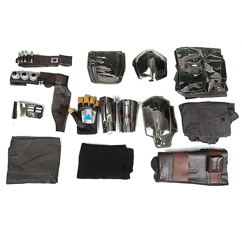 The Mandalorian Season 2 Cosplay Costume Halloween Outfit 19 The Mandalorian Season 2 Cosplay Costume Halloween Outfit - Image 17