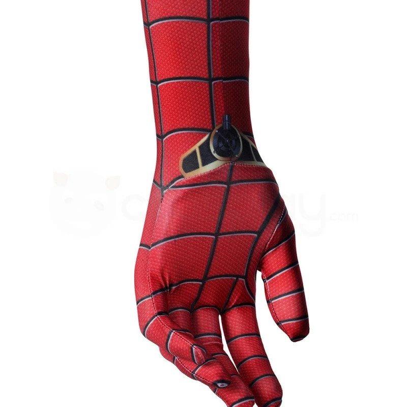 Spider-Man PS5 Classic Suit Spiderman Damaged Cosplay Costume 16 Spider-Man PS5 Classic Suit Spiderman Damaged Cosplay Costume - Image 14
