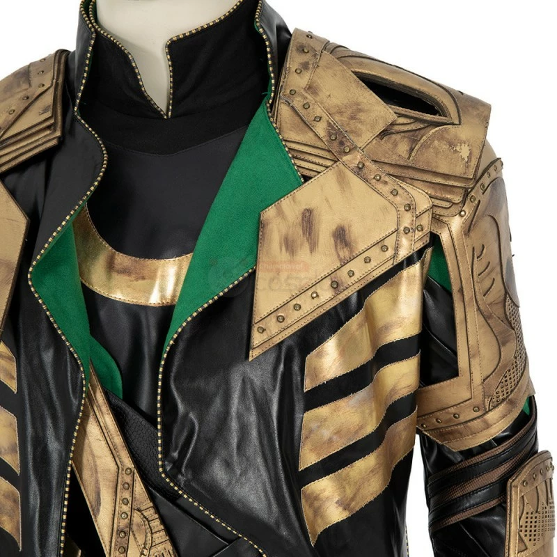 Loki Costume Deluxe 2021 TV Loki Laufeyson Armor Cosplay Suit 15 Loki Costume Deluxe 2021 TV Loki Laufeyson Armor Cosplay Suit - Image 13