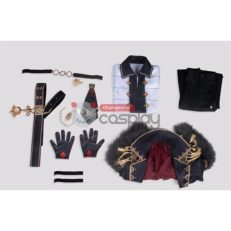 Diluc Costume Genshin Impact Cosplay Costumes 19 Diluc Costume Genshin Impact Cosplay Costumes - Image 17