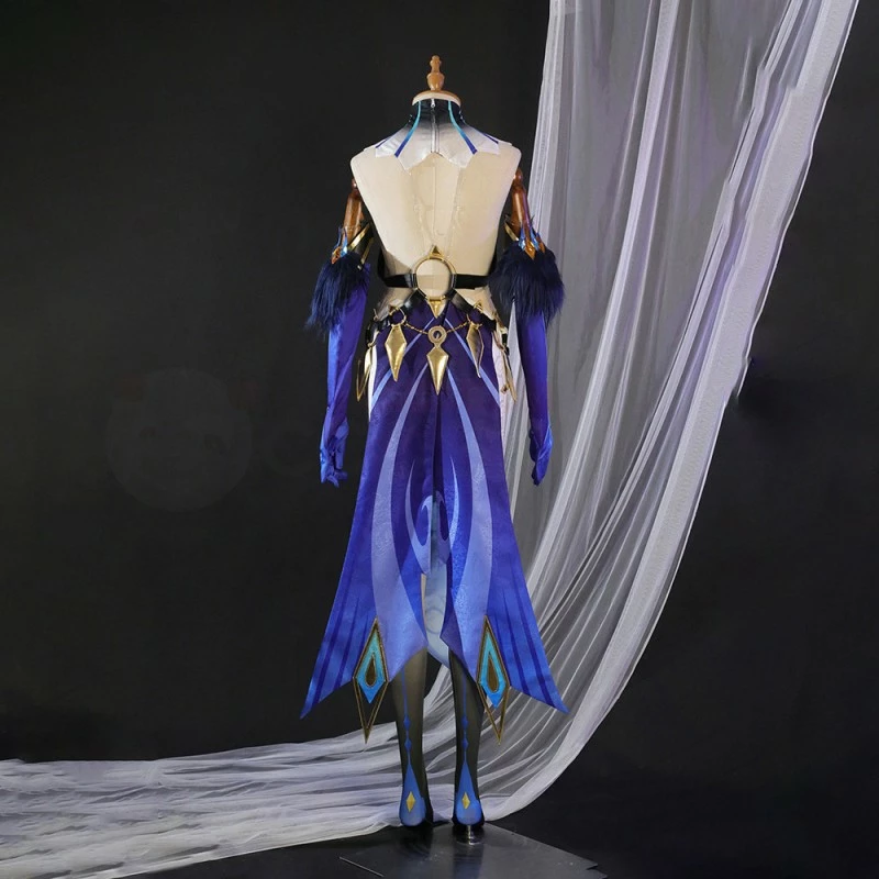Genshin Impact Hidden Mirror Lady Costume Mirror Maiden Cosplay Suit 4 Genshin Impact Hidden Mirror Lady Costume Mirror Maiden Cosplay Suit - Image 2