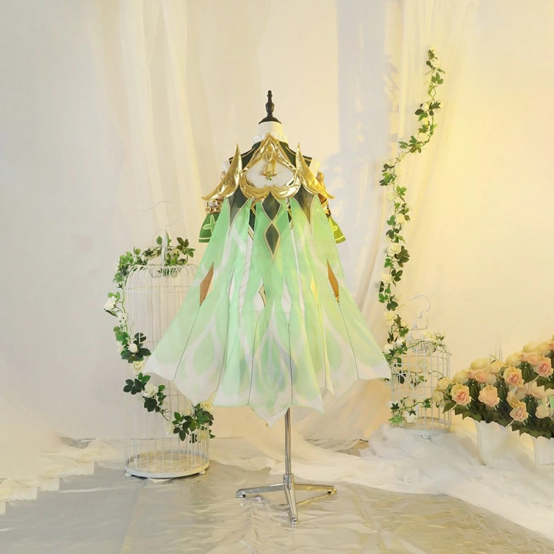 Genshin Impact Nahida Cosplay Costume Lesser Lord Dress 4 Genshin Impact Nahida Cosplay Costume Lesser Lord Dress - Image 2