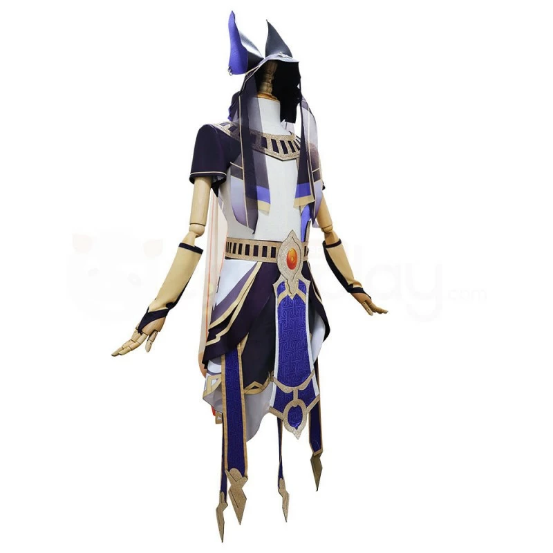 Genshin Impact Cosplay Costume Cyno Halloween Suit 4 Genshin Impact Cosplay Costume Cyno Halloween Suit - Image 2