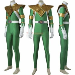 Burai Dragon Ranger Costume Green Mighty Morphin' Power Rangers Cosplay Costumes -DreamSuit Store 2 800x800 156