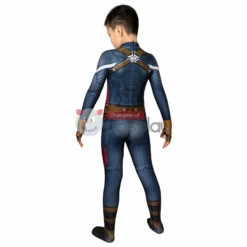 Captain America The Winter Soldier Steve Rogers Cosplay Jumpsuit For Kids -DreamSuit Store 2 800x800 419