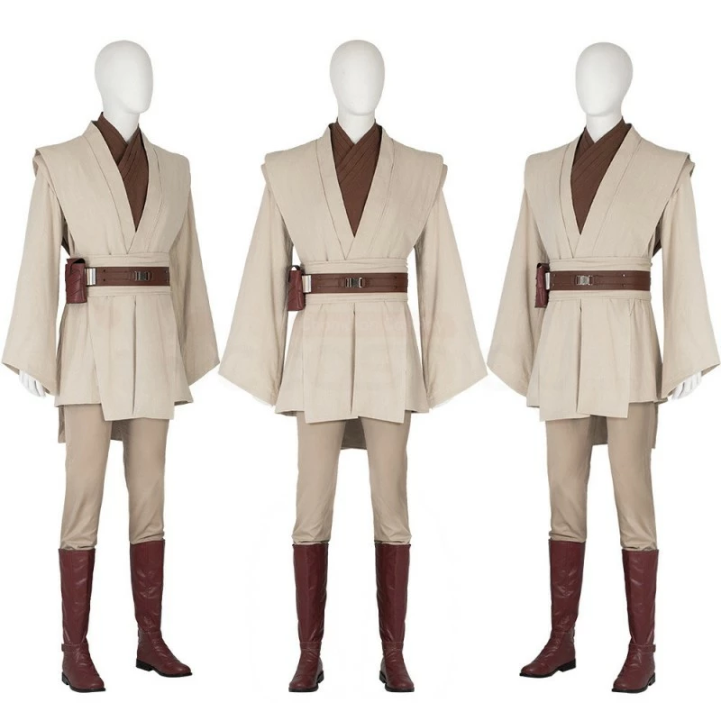Obi-Wan Kenobi Cosplay Costume Star Wars Cosplay Suit 5 Obi-Wan Kenobi Cosplay Costume Star Wars Cosplay Suit - Image 3