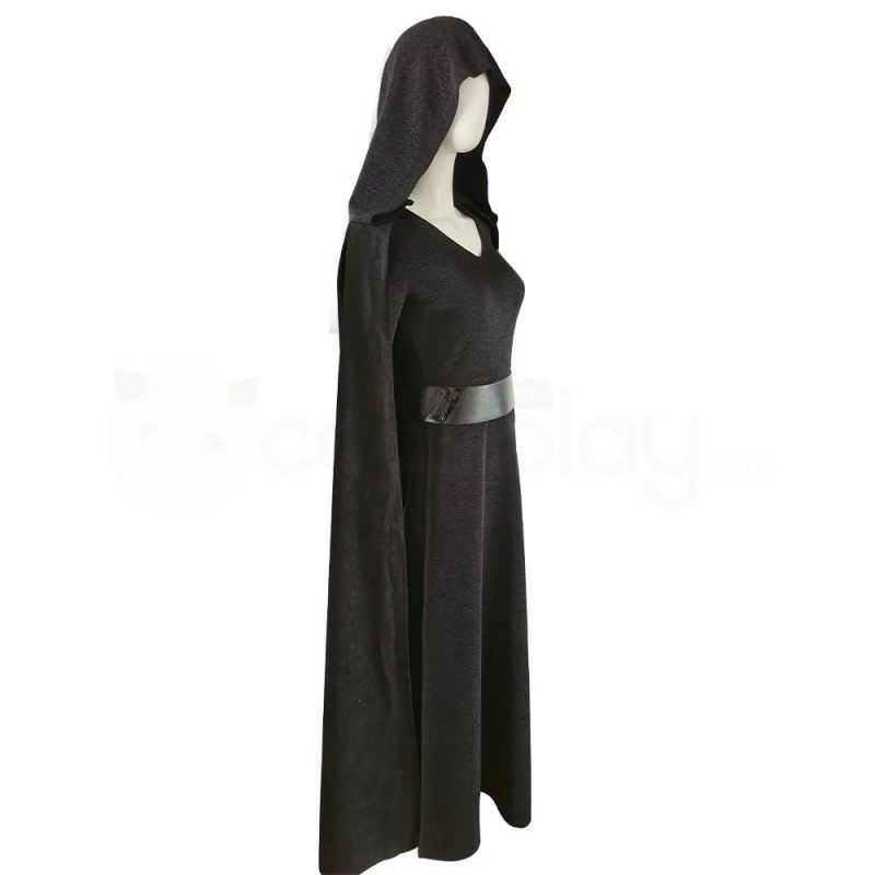Star Wars The Rise Of Skywalker Rey Black Cosplay Costumes 4 Star Wars The Rise Of Skywalker Rey Black Cosplay Costumes - Image 2