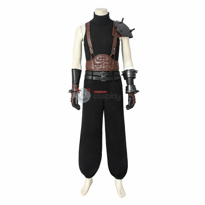 Cloud Strife Costume Final Fantasy 7 Cosplay Costume Full Set 4 Cloud Strife Costume Final Fantasy 7 Cosplay Costume Full Set - Image 2