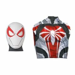 2023 Spiderman PS4 White Armor Jumpsuit Cosplay Costume -DreamSuit Store 2 800x800 530