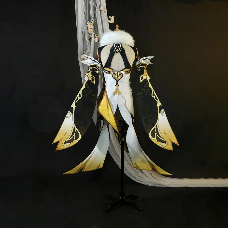 Genshin Impact Ningguang Cosplay Costumes 4 Genshin Impact Ningguang Cosplay Costumes - Image 2
