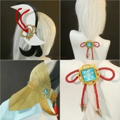 Shenhe Cosplay Costume Genshin Impact Cosplay Suits Improved Version -DreamSuit Store 20 800x800 6