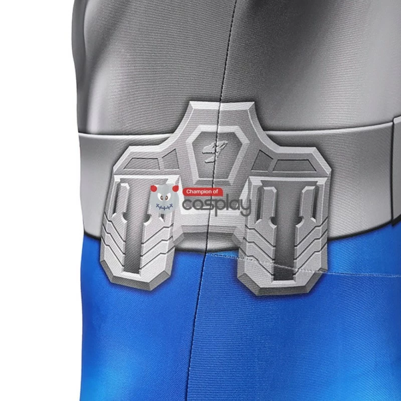 Blue Power Rangers Costume Kishiryu Sentai Ryusoulger Blue Solider Melto Cosplay Suit 11 Blue Power Rangers Costume Kishiryu Sentai Ryusoulger Blue Solider Melto Cosplay Suit - Image 9