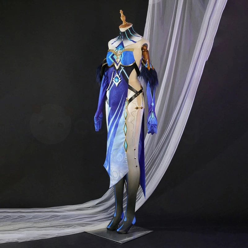 Genshin Impact Hidden Mirror Lady Costume Mirror Maiden Cosplay Suit 5 Genshin Impact Hidden Mirror Lady Costume Mirror Maiden Cosplay Suit - Image 3