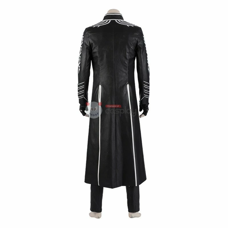 Vergil Costume Devil May Cry 5 Cosplay Costumes Windbreaker Full Set 6 Vergil Costume Devil May Cry 5 Cosplay Costumes Windbreaker Full Set - Image 4