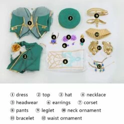 Genshin Impact Lisa A Sobriquet Under Shade Cosplay Costumes -DreamSuit Store 3 800x800 123