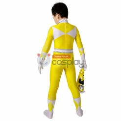 Mighty Morphin Power Rangers Cosplay Costume Yellow Ranger Suit For Kids -DreamSuit Store 3 800x800 173