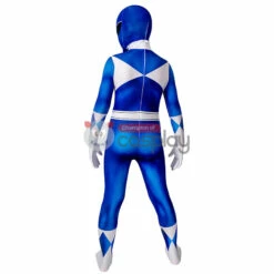Blue Ranger Jumpsuit Mighty Morphin Power Rangers Cosplay Suit For Kids -DreamSuit Store 3 800x800 204