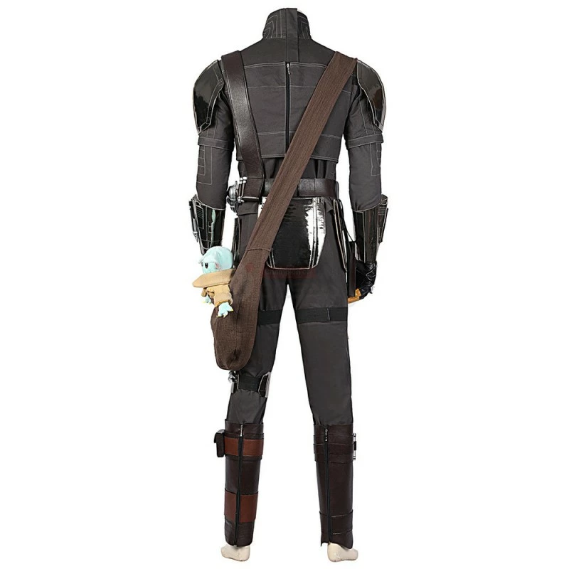 The Mandalorian Season 2 Cosplay Costume Halloween Outfit 6 The Mandalorian Season 2 Cosplay Costume Halloween Outfit - Image 4