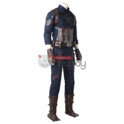 Captain America Costumes Avengers Infinity War Steve Rogers Cosplay Costume -DreamSuit Store 3 800x800 376