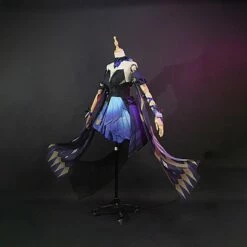 Genshin Impact Keqing Opulent Splendor Cosplay Costumes 18 Genshin Impact Keqing Opulent Splendor Cosplay Costumes -DreamSuit Store 3 800x800 45