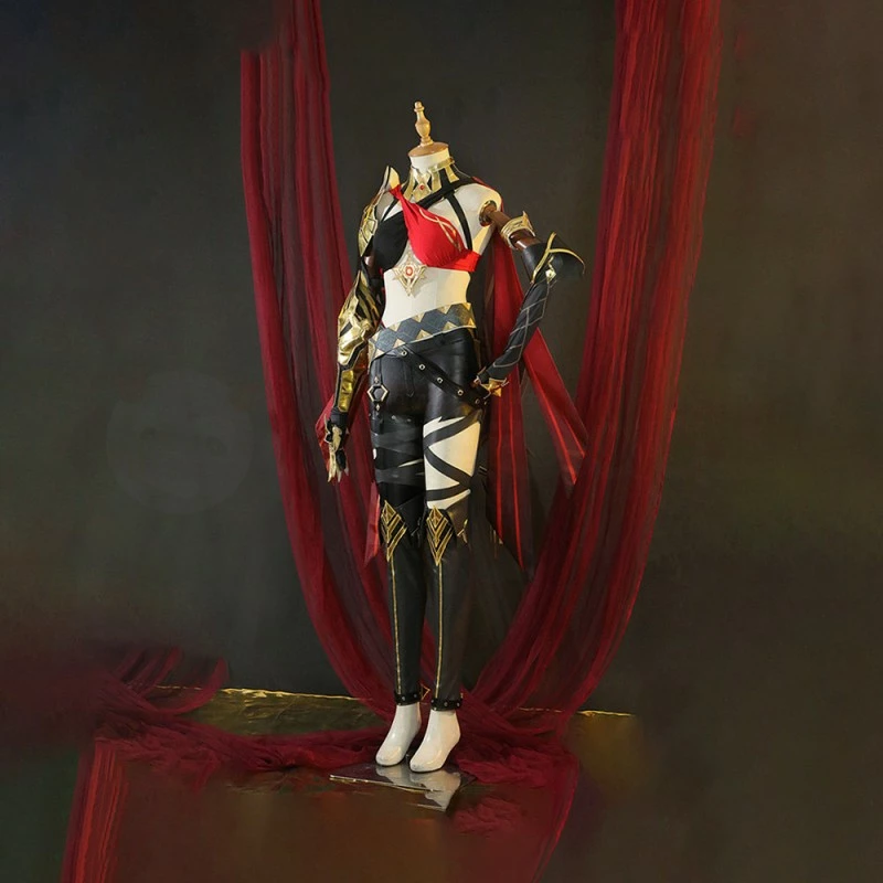 Dehya Cosplay Costume Genshin Impact Cosplay Suit 5 Dehya Cosplay Costume Genshin Impact Cosplay Suit - Image 3